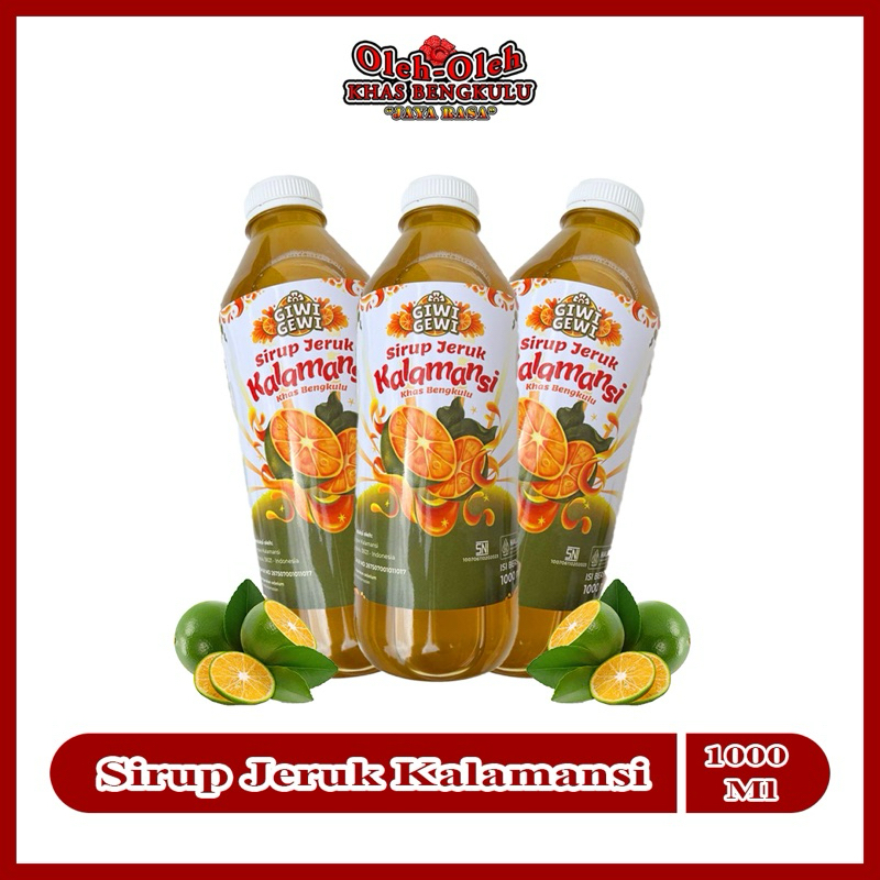 

1000 ml SIRUP JERUK KALAMANSI ASLI BENGKULU / SIRUP JERUK KUNCI / SIRUP LEMON CUI / SIRUP SONKIT / SIRUP KASTURI / OLEH OLEH KHAS BENGKULU / MAKANAN KHAS BENGKULU