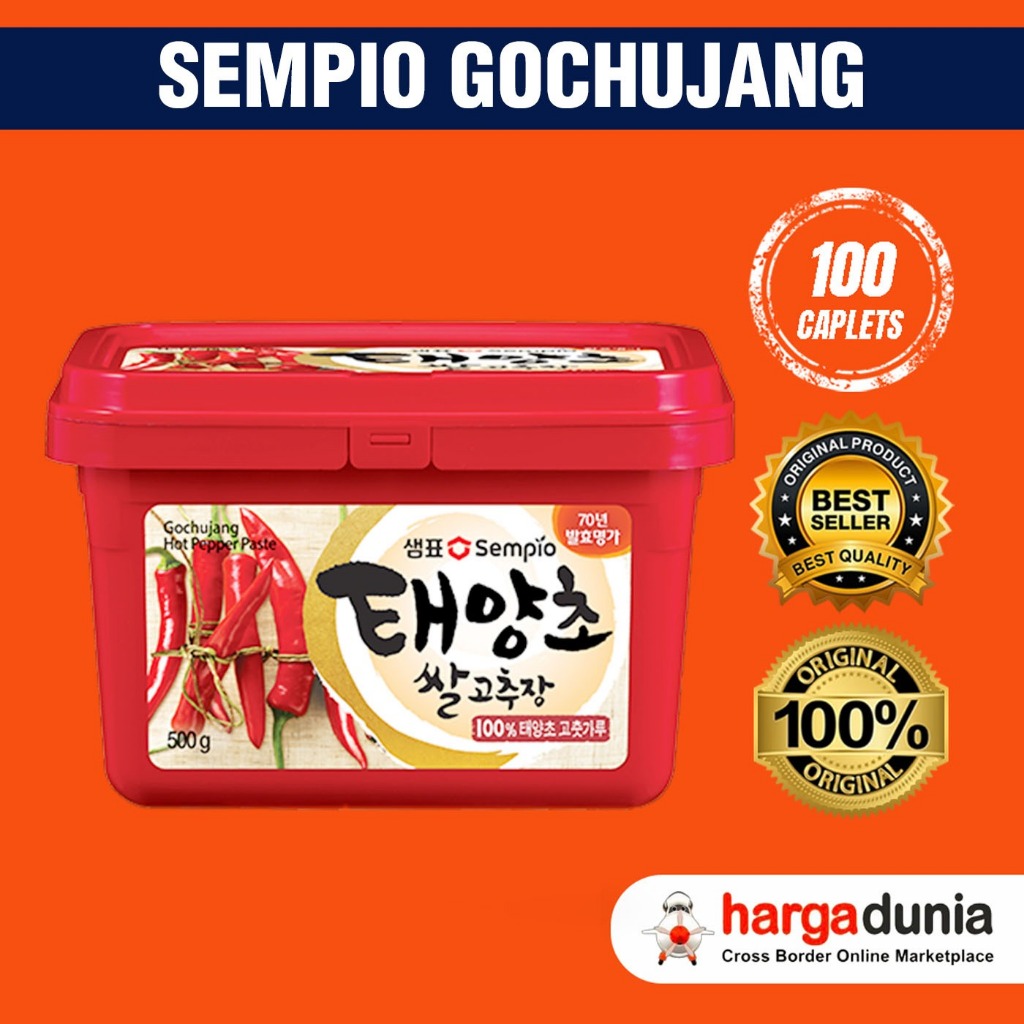 

Sauce Gochujang Sempio Hot Pepper Paste Sambal Pasta Korea Halal BPOM