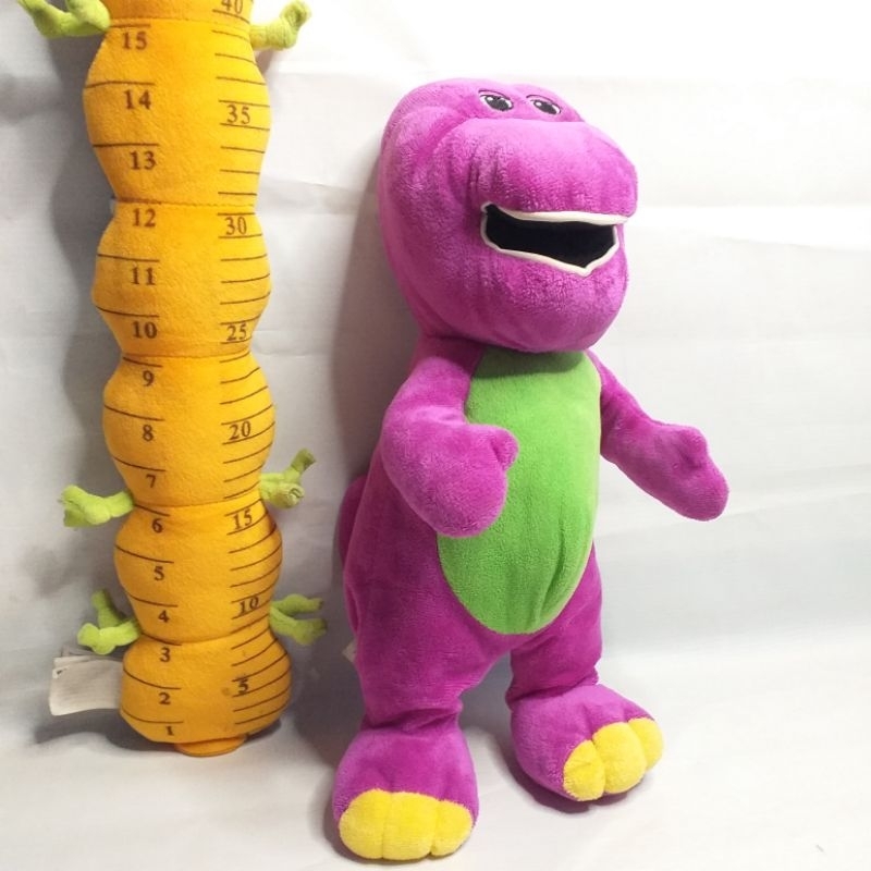 BONEKA BARNEY JUMBO KARAKTER SERIAL TV BARNEY & FRIENDS ORIGINAL BRAND
