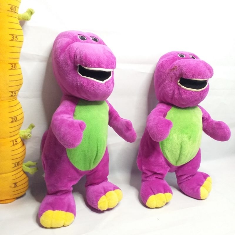 PAKET BONEKA BARNEY JUMBO KARAKTER SERIAL TV BARNEY & FRIENDS ORIGINAL BRAND