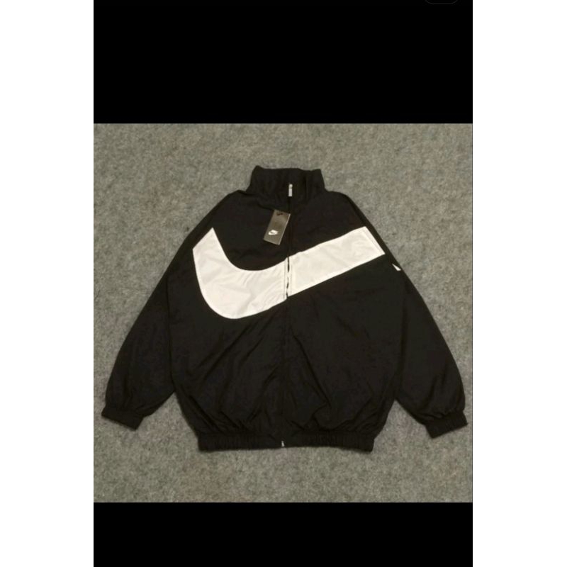 jaket winbreaker vintage nike big swoosh