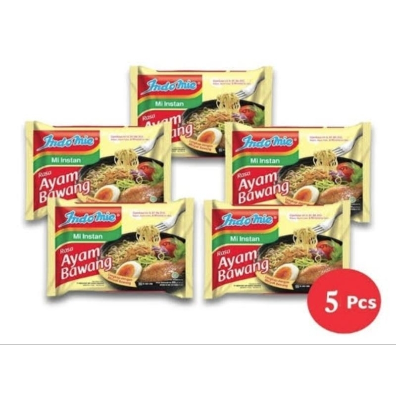 

Indomie Ayam Bawang 5pcs