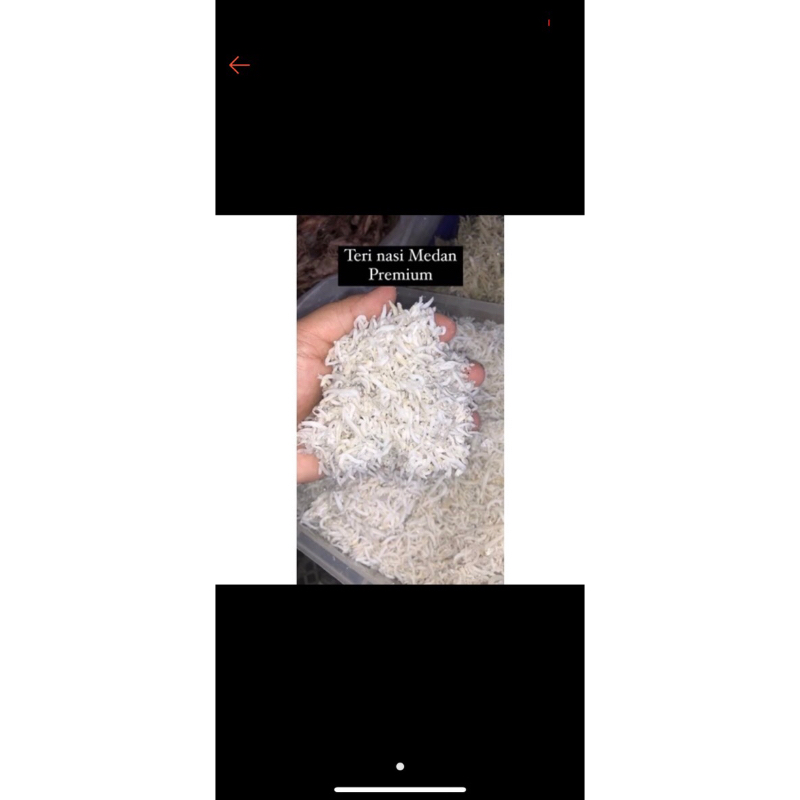 

teri nasi Medan premium 250 gram