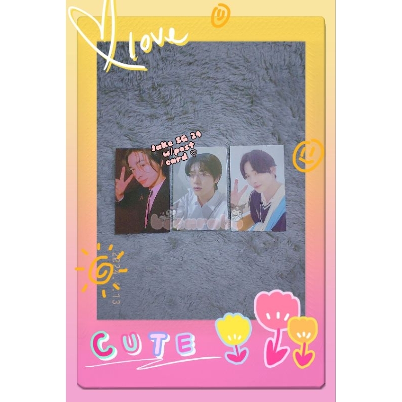 [READY, BACA DESKRIPSI] Jake Season Greeting 2024 sg 24 take all only enhypen enha