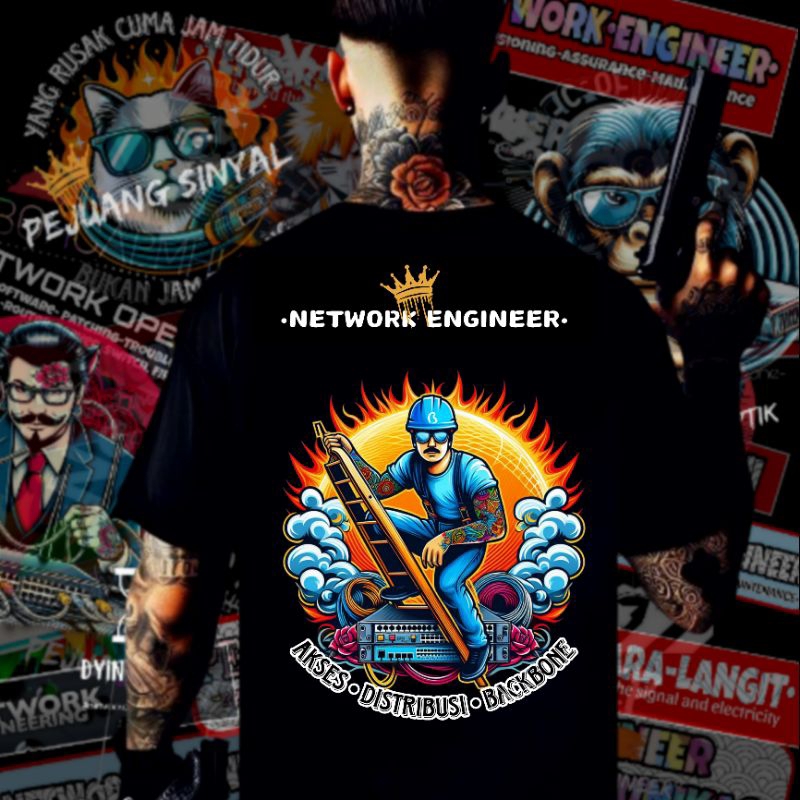 Kaos biznet network engineer akses distribusi backbone
