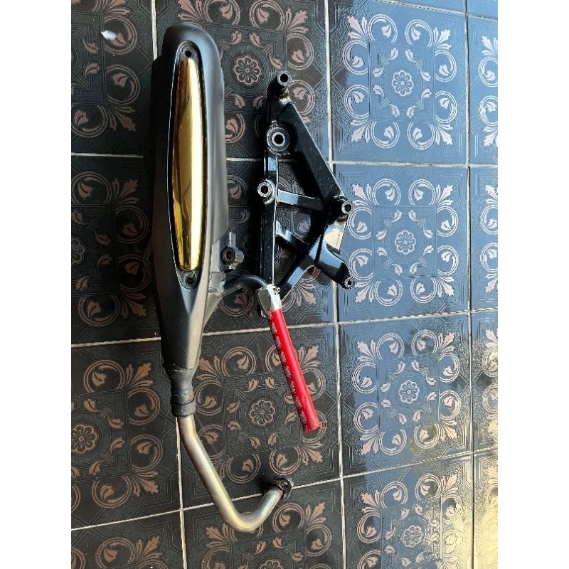 Knalpot Tis Thailand original pnp Mio fino soul karbu