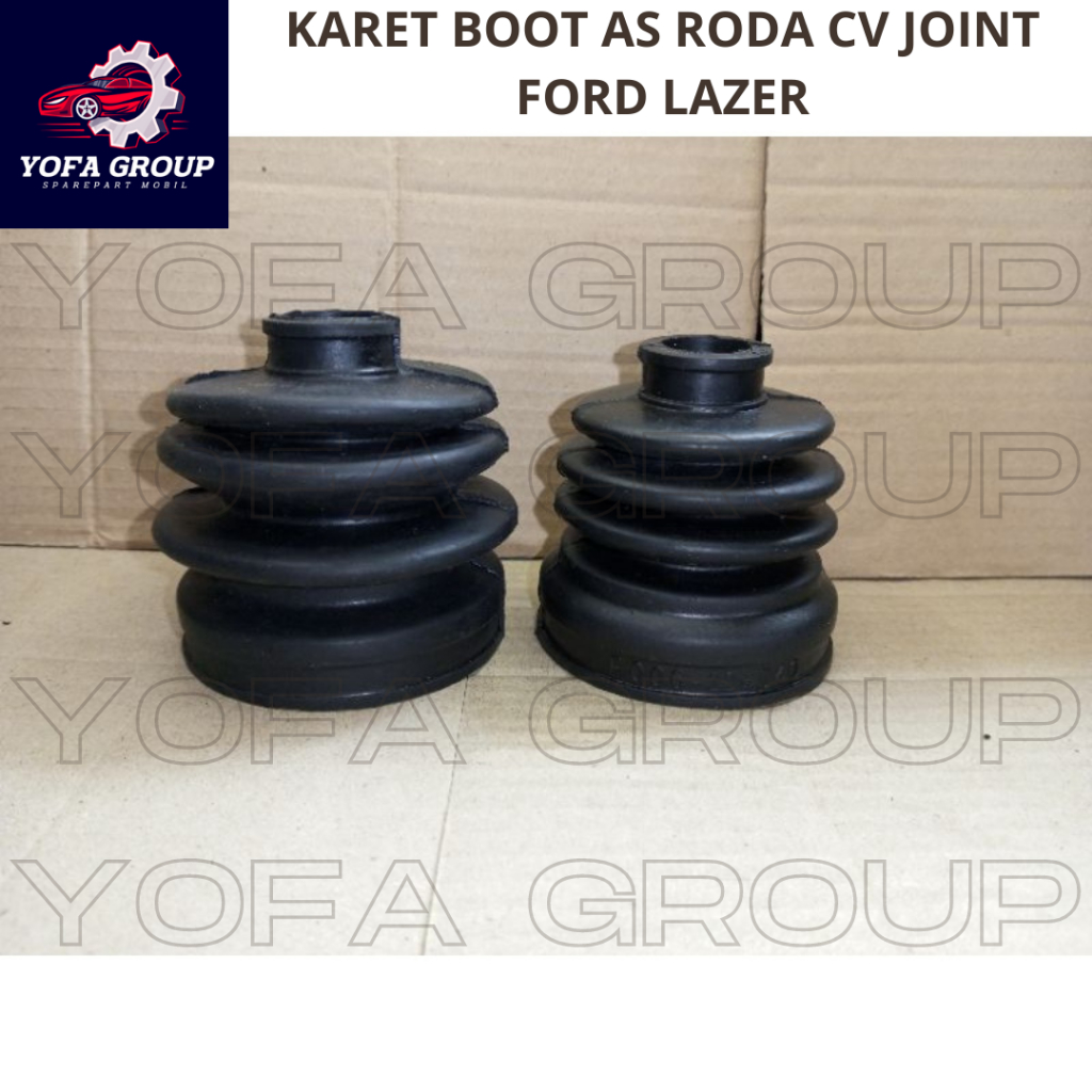SPAREPART MOBIL KARET BOOT AS RODA CV JOINT FORD LASER