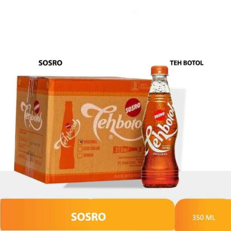 

Teh botol sosro teh melati original 350 ml / 1 Dus isi 12 pcs