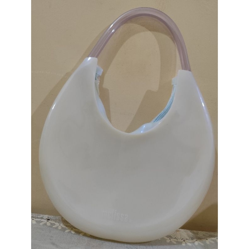 Melissa Jelly Bag White Pearl