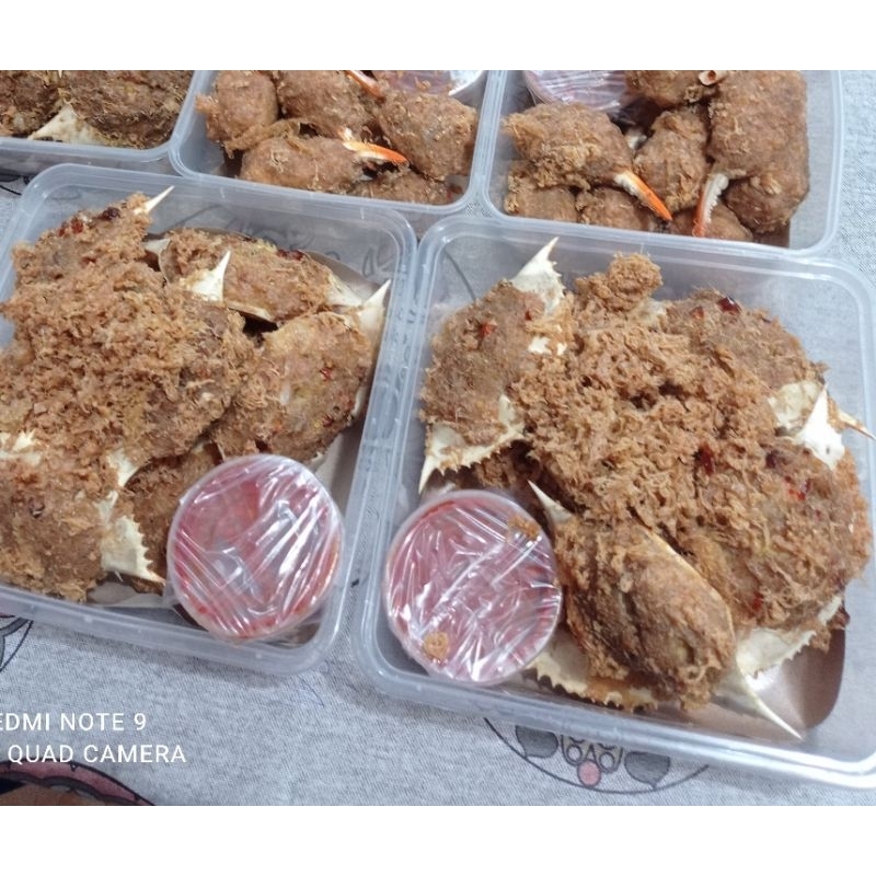 

kepiting crab rajungan ketam mak idot rasa cabe rawit lebih pedas lebih mantap..! dijamin kepiting asli