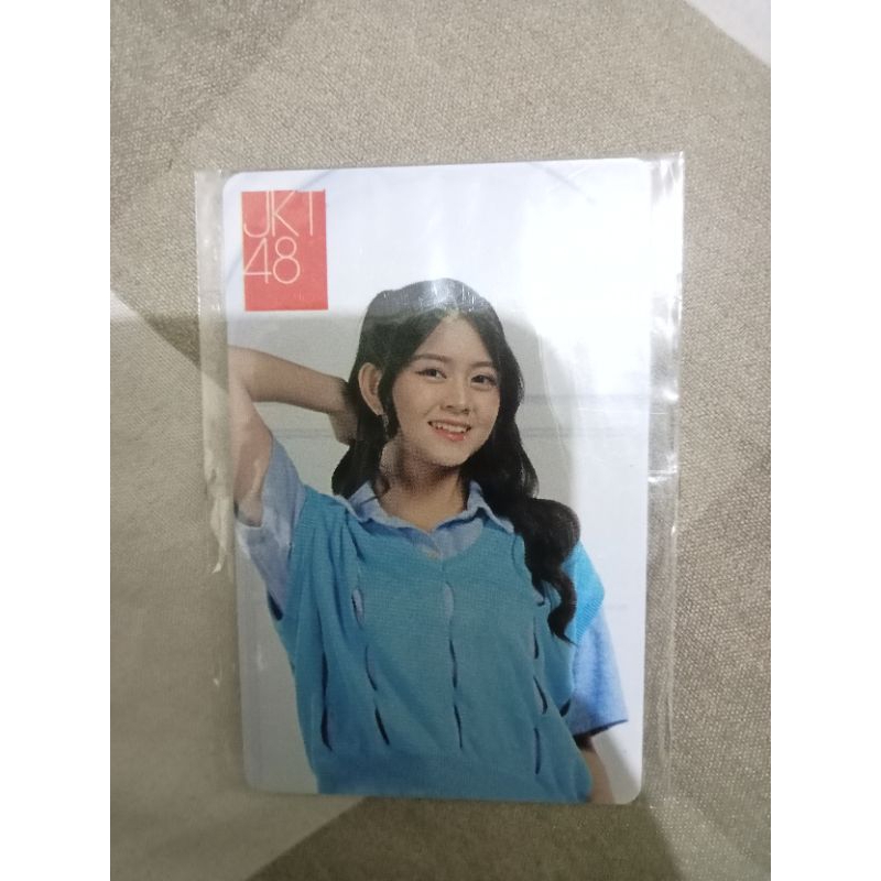 Photocard Christy JKT48 official jtrust bank