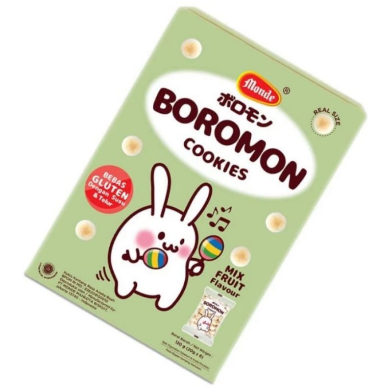 

Monde Boromon Cookies mix fruit flavour 100 gram