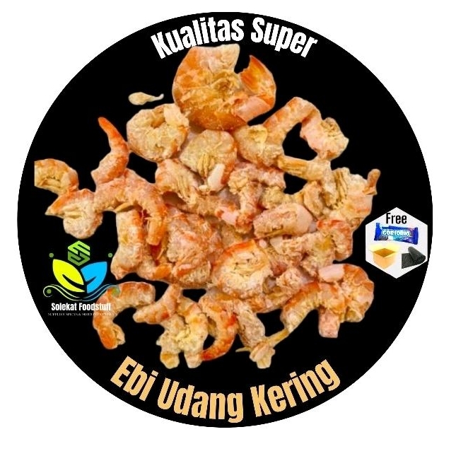 

Ebi Kering Kualitas Super 1 Kg - Ebi Udang Kering Murah full Daging Bersih 1 Kg - 500 Gr - 250 Gr