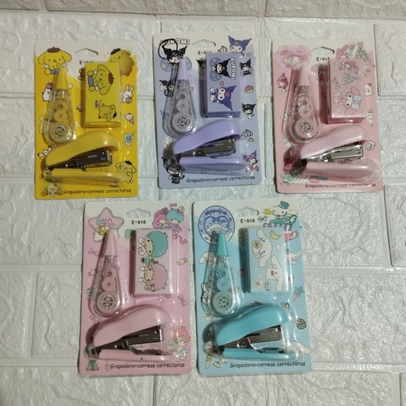

set stapler tip ex sanrio
