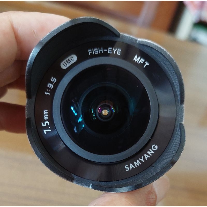 Samyang 7.5mm F3.5 Fish-eye MFT Silver Lumix Olympus M4/3