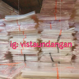 

opp plastik undangan 15 x 18cm isi 100lbr