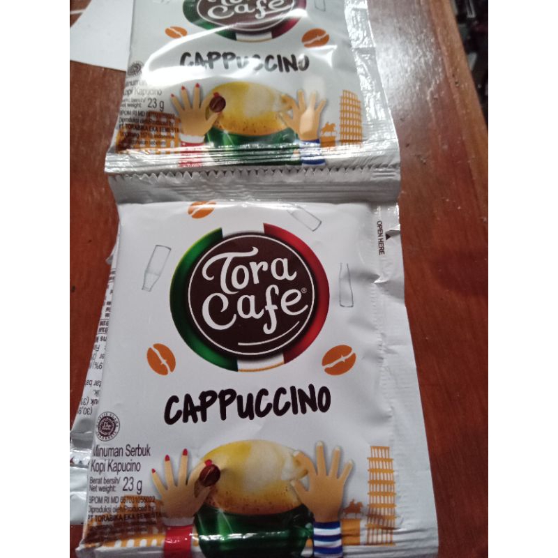 

tora cafe cappuchino 1 renceng