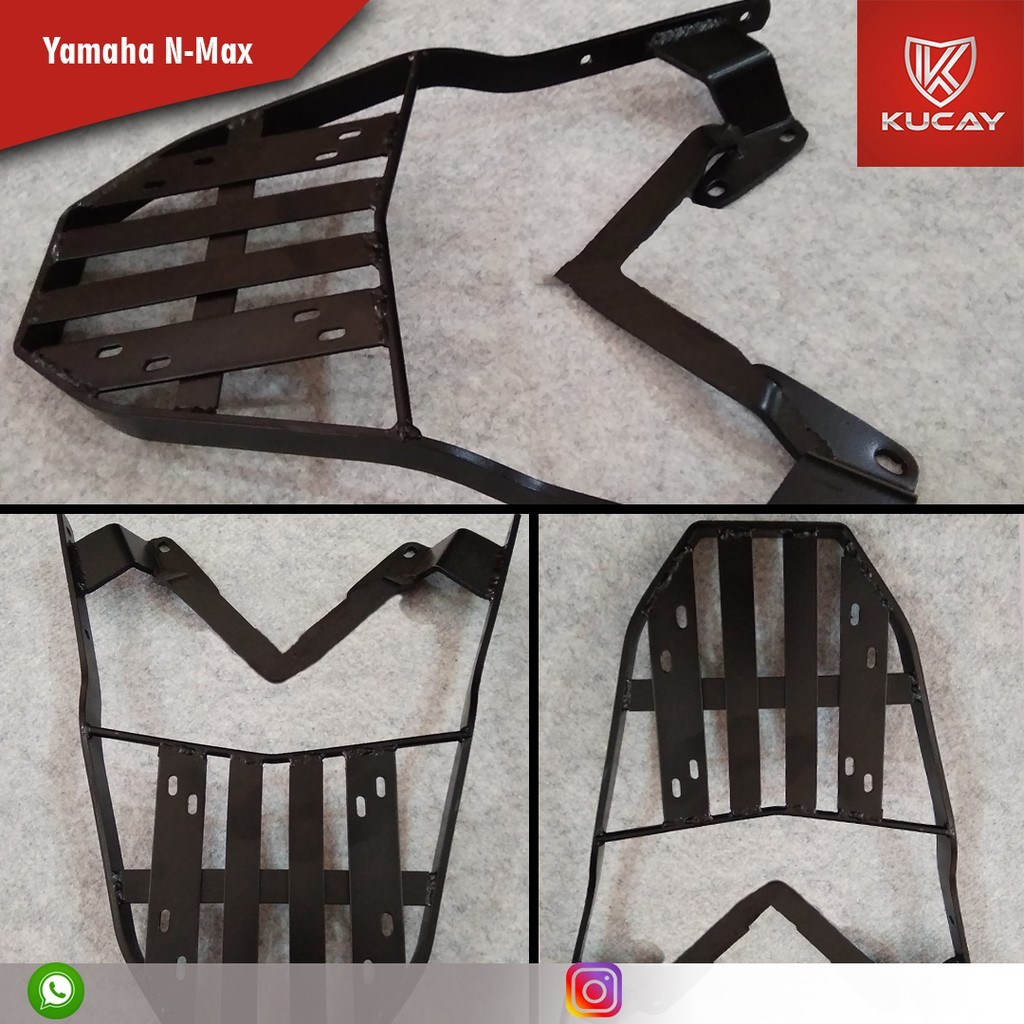 Bracket Kucay Statis Yamaha Nmax Old Cocok Untuk Givi Shad Kmi Kappa | Breket Kucay Nmax Lama | Buka