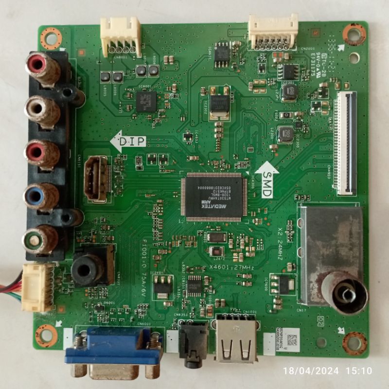 MB MOBO MAINBOARD MODULE MESIN TV SHARP LC24LE5071 SP24
