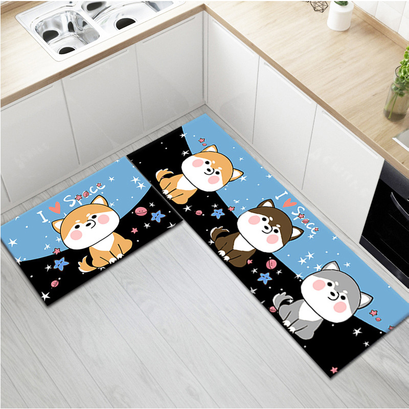 Keset Lantai Dapur 2 in 1 Anti Slip / 2 in 1 Kitchen Mat Menyerap Air / D2C6-DDK, D2C6-DDM, DD-39