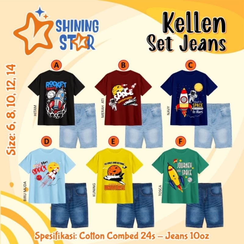 SETELAN ANAK COWOK KELLEN SET JEANS