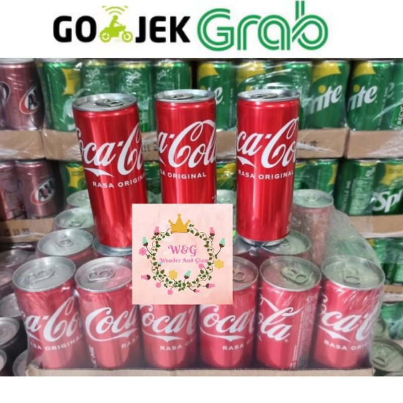 

Coca Cola Can 250ml Original | Coca Cola Kaleng 250ml 1 Karton 24Pcs