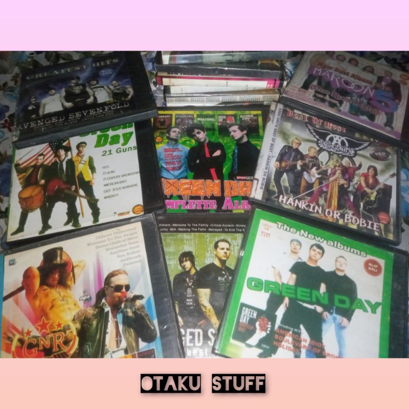 Kaset CD/DVD Band RARE ITEM