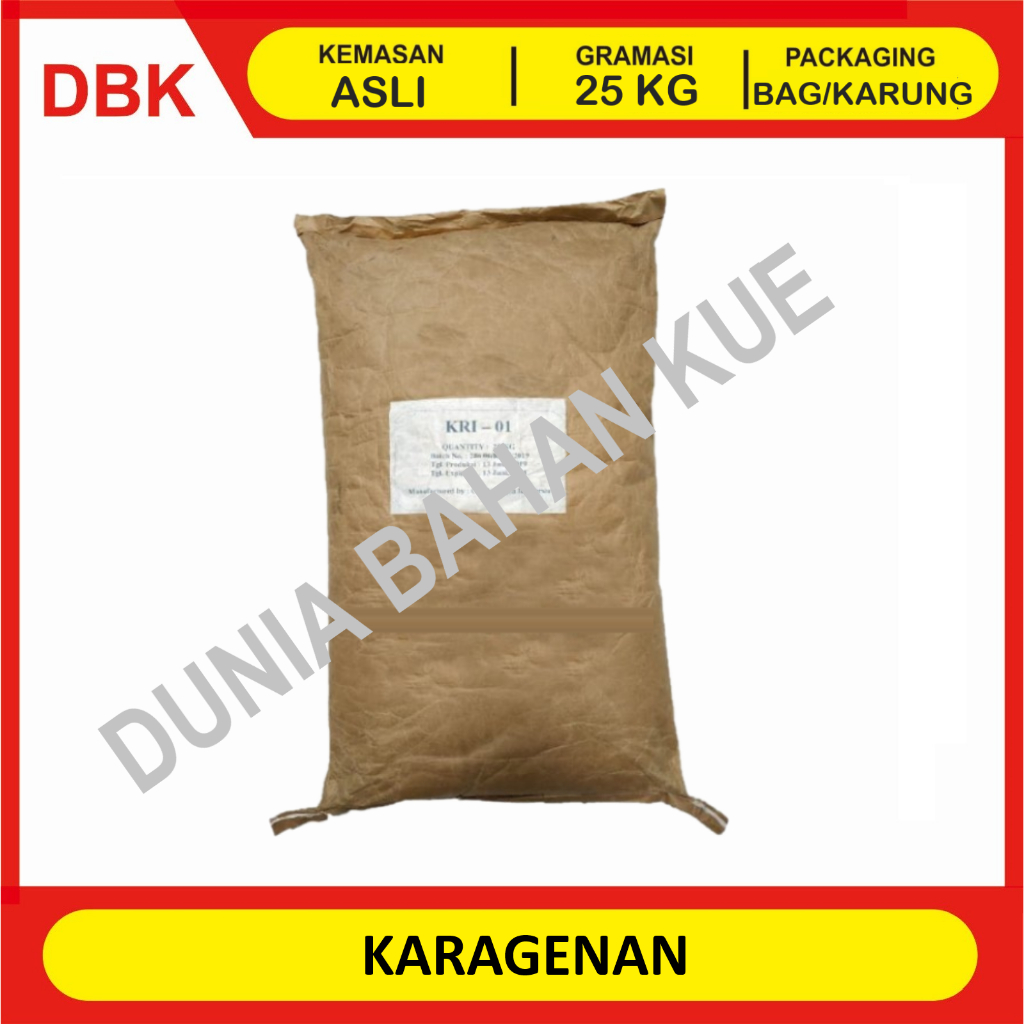 

TEPUNG KARAGENAN PENGENYAL BAKSO || 25 KG