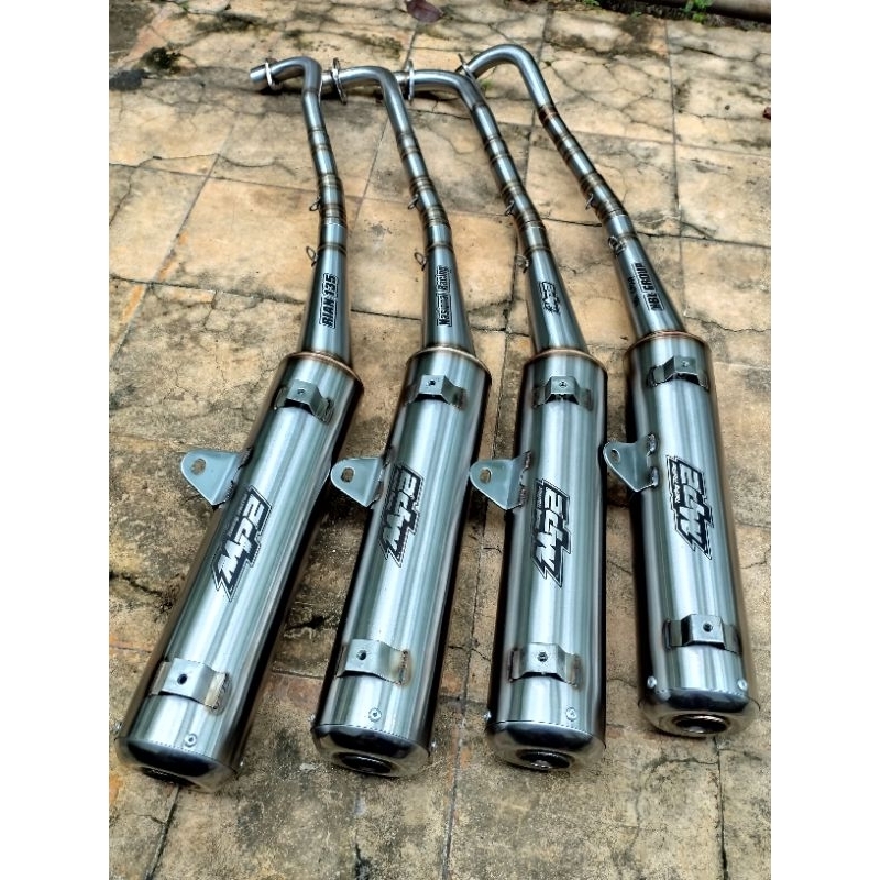 knalpot standar racing mp2 Muffler untuk motor Jupiter z. Jupiter Z1. Vega r. Vega ZR dll