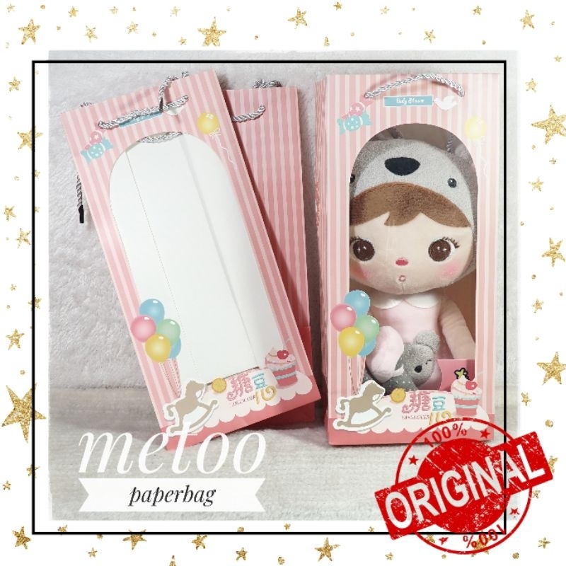 

PAPERBAG ORIGINAL METOO ⚠️ EXPEDISI WAJIB DIUBAH KE JNE ⚠️