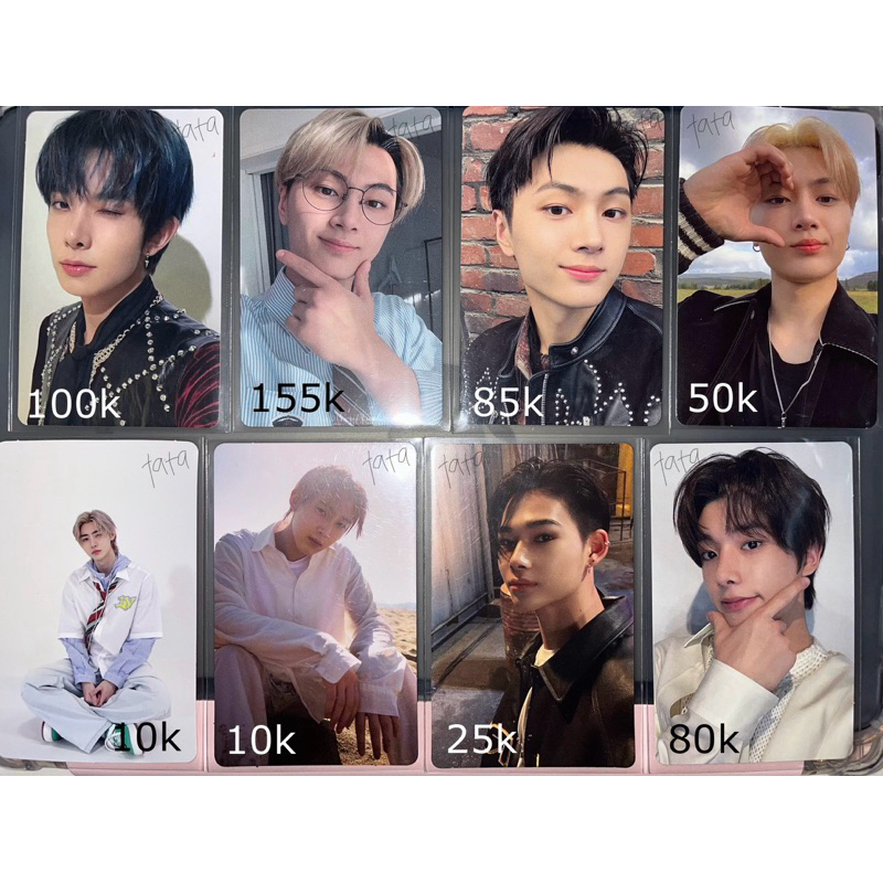 photocard enhypen jay heeseung jake sunghoon ni-ki sunoo soljack hakanai wvj japan manifesto gleam b