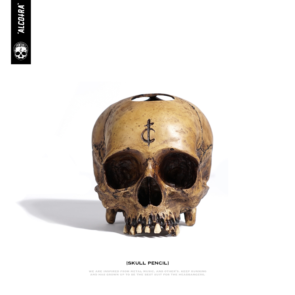 

SKULL PENCIL 3 // TEMPAT PENSIL TENGKORAK 3 // TEMPAT PENSIL ALCOTRA