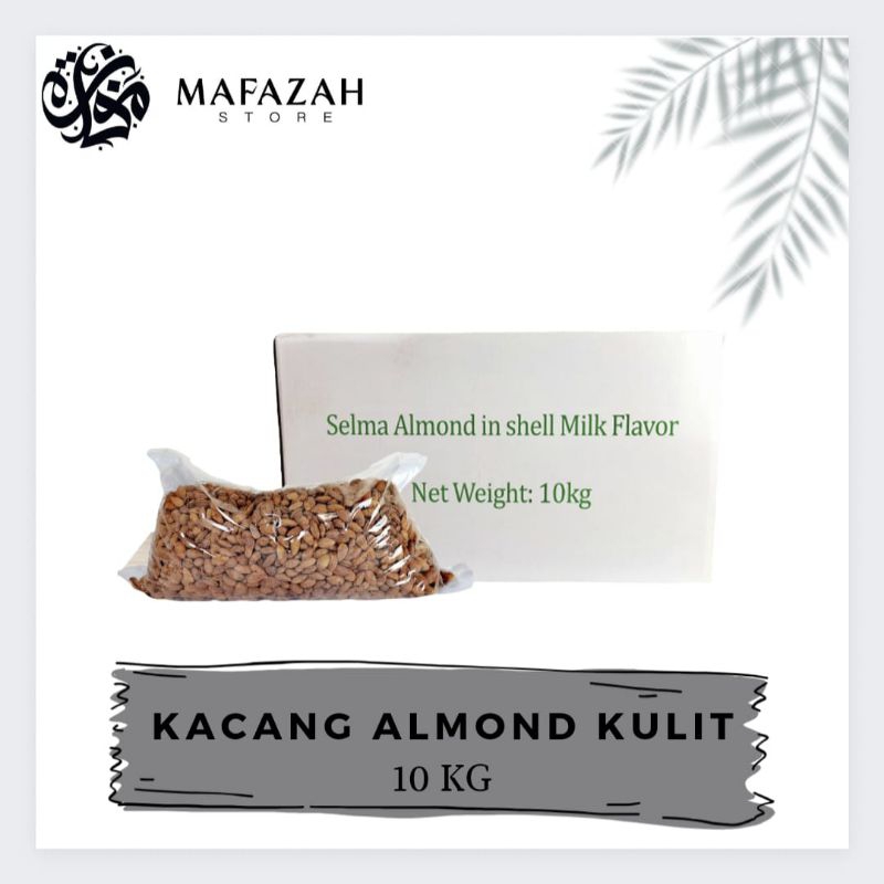 

kacang almond panggang kulit selma 1kg 500g 200g