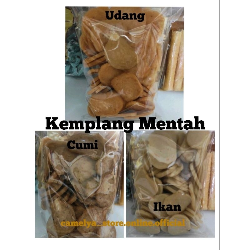 

Kemplang Mentah Udang/Ikan/Cumi 500gram Khas Belinyu Bangka