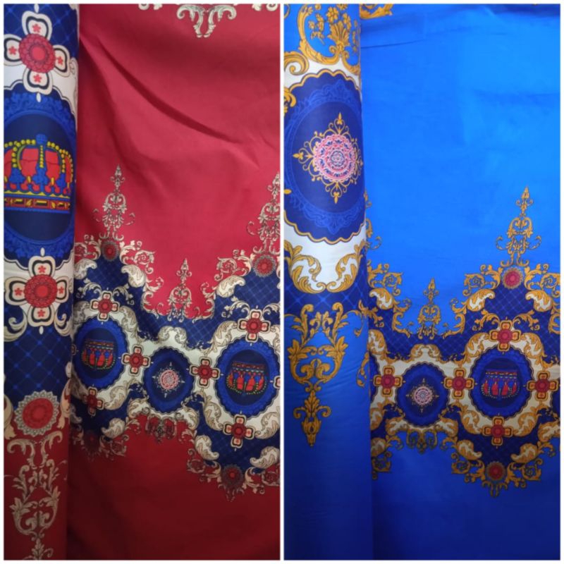 Bahan kain Seprei bahan polymicro harga per 50cm lebar 240cm