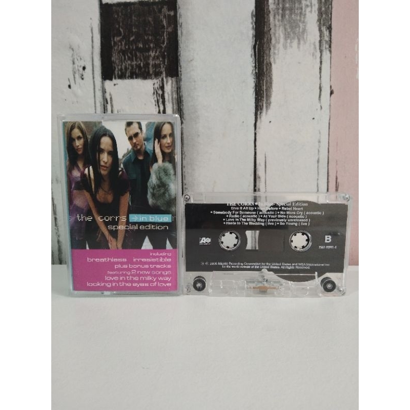 kaset The Corrs album In Blue (Special Edition)