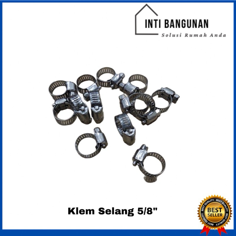 Klem Selang Besi 5/8” Pengunci Selang Air