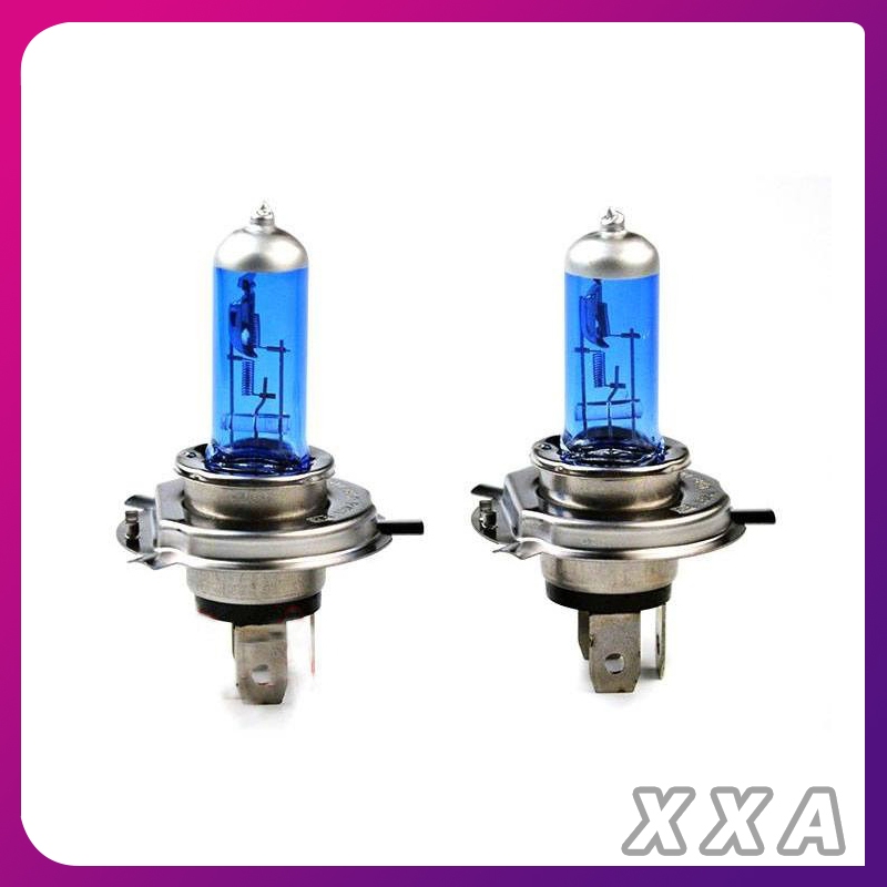 Lampu Mobil Depan H4 Xenon Halogen Super Terang 1 Pc 100/90 Watt 12 Volt Bohlam Headlight Headlamp V