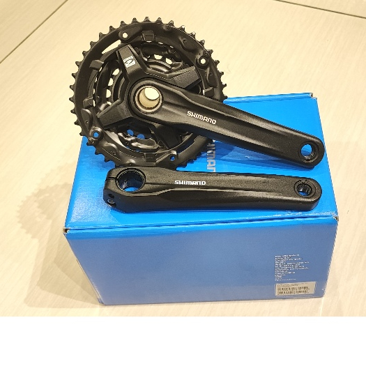 CRANK GEAR SET 3 X9 SPEED SEPEDA MTB/TOURING/TREKKING SHIMANO ALIVIO TRIPLE FC-MT 210 22/30/40T