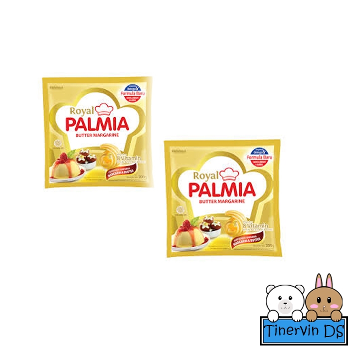 

ROYAL PALMIA Margarin Sachet 200 gram - 1 DUS isi 60 Sachet