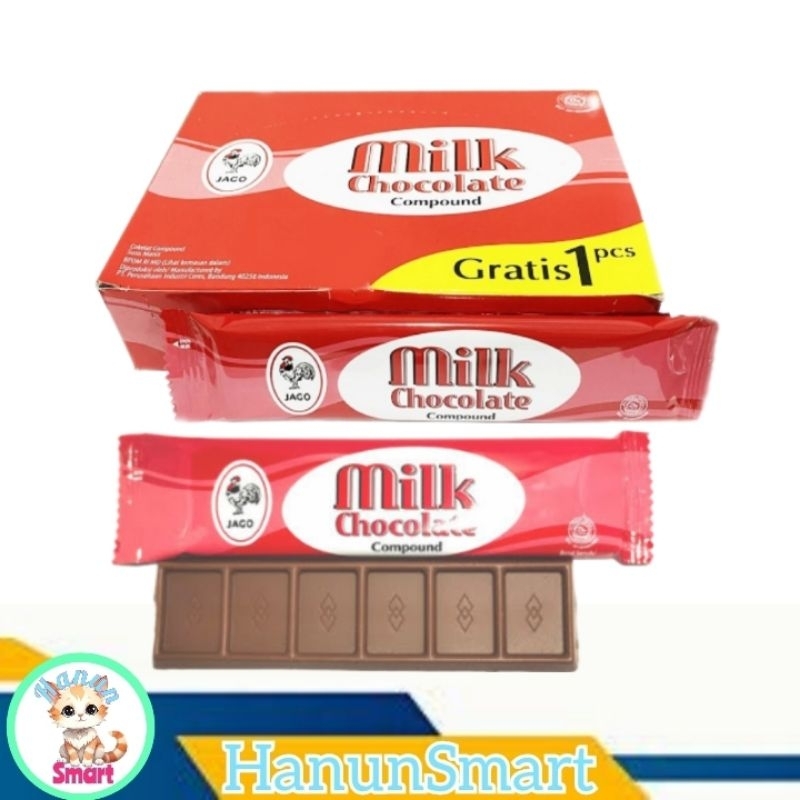 

coklat jago milk chocolate compound