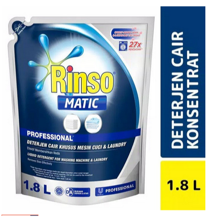 RINSO MATIC DETERJEN CAIR 1,8 LITER