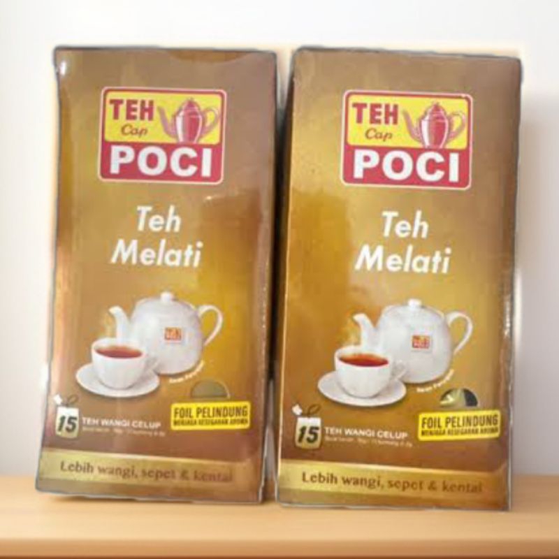 

TEH CELUP CAP POCI AROMA MELATI ISI 15 KANTONG