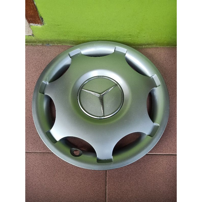 Tutup veleg cover wheel dop mobil Mercedes Benz  W203 mercy merci ring 15 original