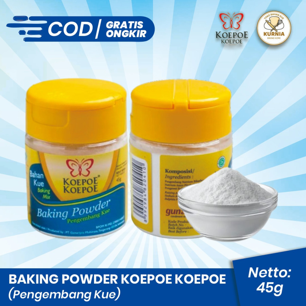 

KOEPOE KOEPOE BAKING POWDER 45 GR