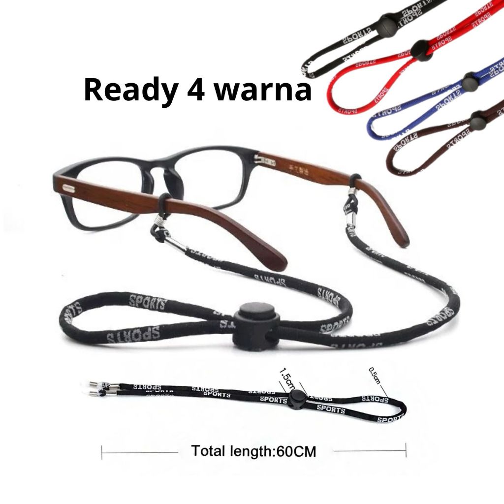 Tali kacamata Sport Tali aksesoris kacamata Strap kacamata Tali kacamata outdoor