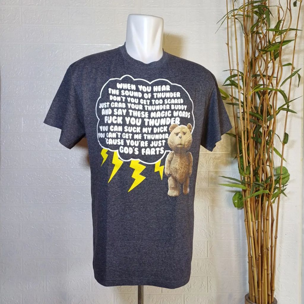 KAOS VINTAGE TED (SECOND BRANDED) SIZE L-XL, TS0037