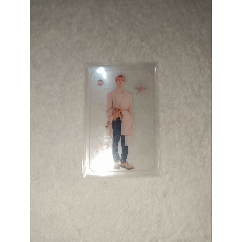 Japan season greeting 2023 clear photocard pc han jisung stray kids skz