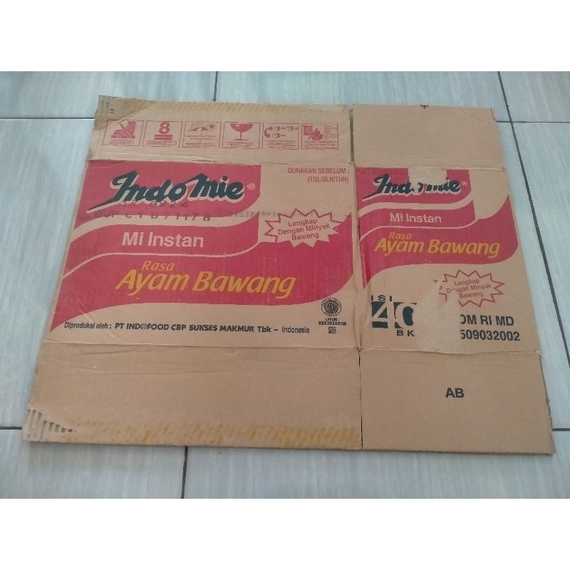 

Kardus indomie bekas