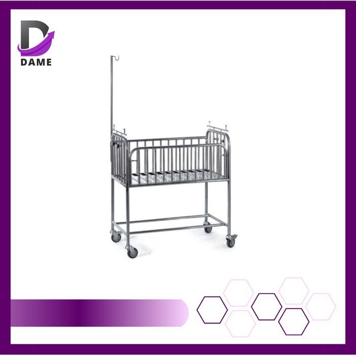 Box Tidur Bayi Portable - Troli Tempat Tidur Bayi Rumah Sakit SS